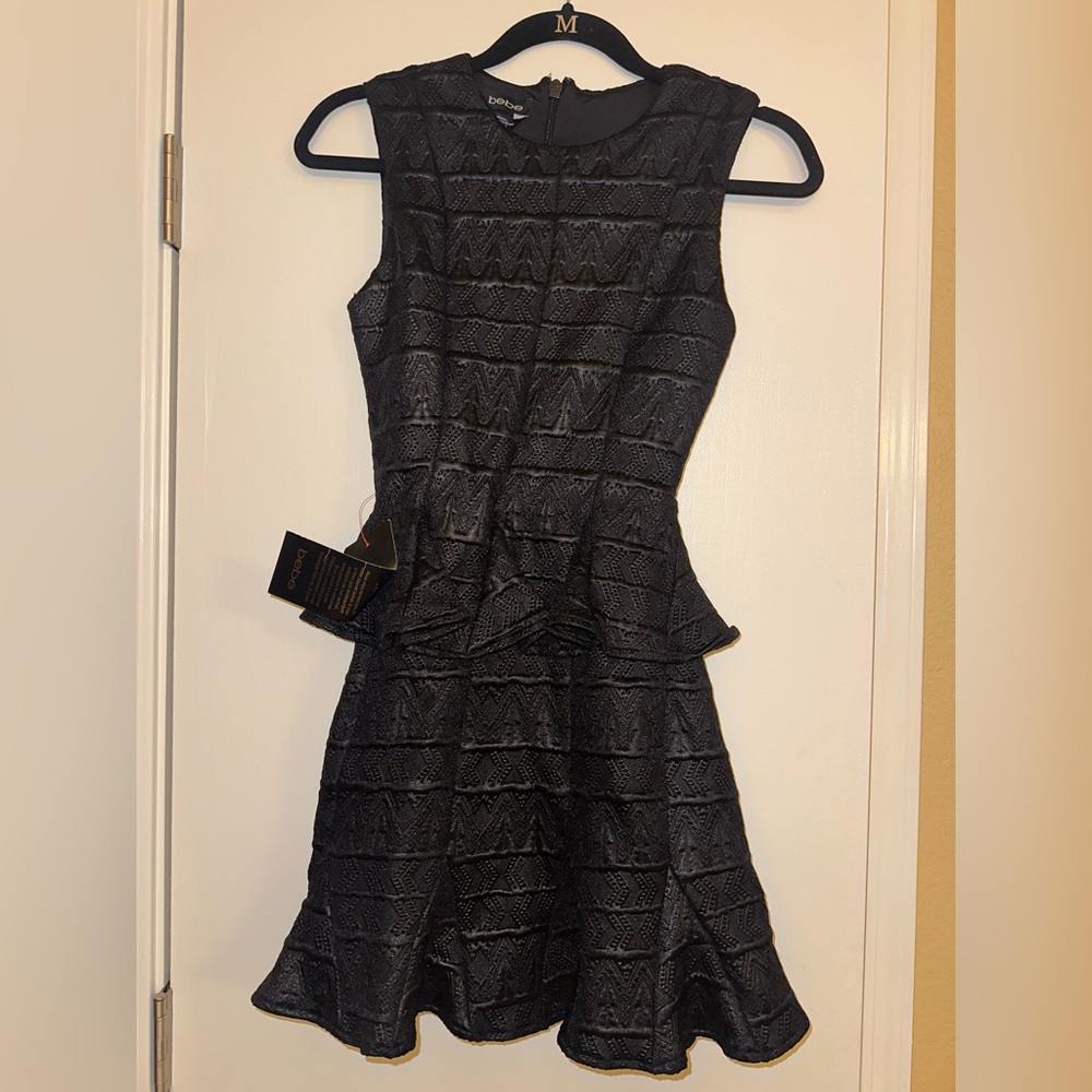 BEBE black dress